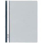 Skoroszyt A4 z możliwością wpięcia do segregatora wykonany z PCW szary 258010