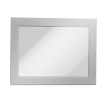 Ramka magnetyczna samoprzylepna DURAFRAME A6 z uchylną przednią stroną op.2 szt srebrna /487023/