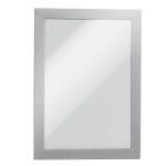 Ramka magnetyczna samoprzylepna DURAFRAME A5 z uchylną przednią stroną op.2 szt srebrna /487123/