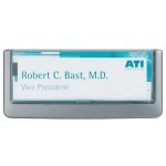 Tabliczka przydrzwiowa Click Sign 149x52,5 mm grafitowa /486037/