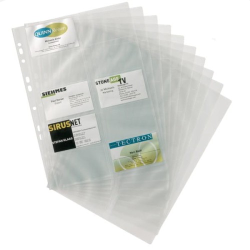 Wkład do wizytownika na 200 wizytówek DURABLE VISIFIX A4 10 sztuk.jpg