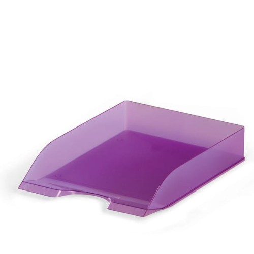 Szuflada na dokumenty DURABLE BASIC transparentna fioletowa.jpg