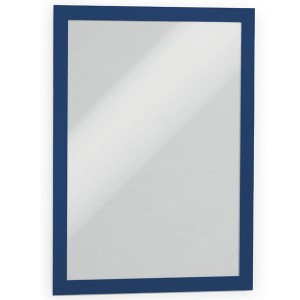 Ramka magnetyczna samoprzylepna DURAFRAME A4 z uchylną przednią stroną op.2szt granatowa /487207/