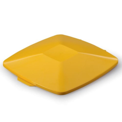Pokrywa do pojemnika DURABLE DURABIN SQUARE 40 żółta .jpg