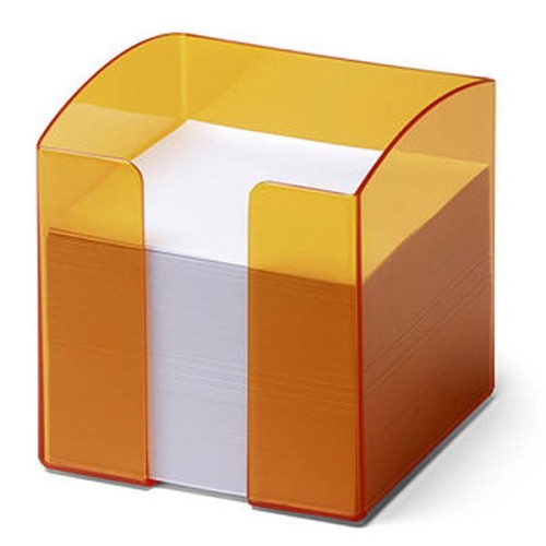 Pojemnik na karteczki DURABLE TREND transparentny pomarańczowy.jpg