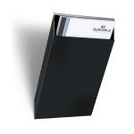 Pólka na ulotki pionowa A4 EXTENSION do rozbudowy FLEXIBOXX  kolor czarny 17007600 60