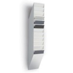 Półki na ulotki pionowe A4 FLEXIBOXX 12 szt. kolor biały 17097630 10