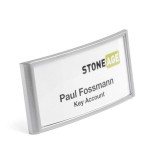 Identyfikator CLASSIC z kombi-klipem 34x74mm 10 sztuk 8543 23