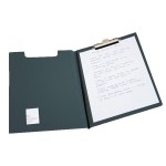 Podkładka pod dokumenty z klipsem i okładką standard PCV czarna A4 2357 01