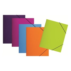 Teczka z gumką PAGNA Lucy Trend A4 PP żółta /P2161304/