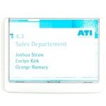 Tabliczka przydrzwiowa Click Sign 149x105,5 mm biała /486102/