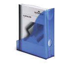 Pojemnik na dokumenty BASIC A4 niebieski transparentny 17017125 40