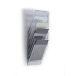 Półki na ulotki pionowe A4 FLEXIBOXX 6 szt. przezroczyste 17097604 00