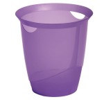 Kosz na śmieci TREND 16 l fioletowy transparentny 17017109 92