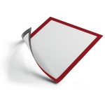 Ramka magnetyczna formatu A4, czerwona, 5 szt. 4869 03