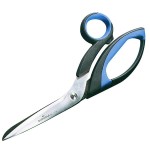 Nożyczki Supercut 20cm czarno-niebieskie 1718 01
