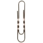 Karbowane spinacze 77mm miedziowane 100 sztuk 1213 24