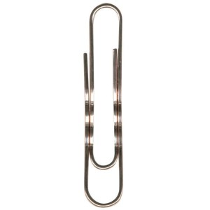 Karbowane spinacze 77mm miedziowane...