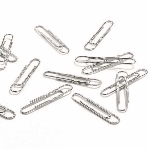 Karbowane spinacze 77mm cynkowane 100...