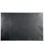 Podkład na biurko ze skóry 650x450mm czarny 7305 01