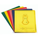 Obwoluta przeźroczysta A4 0,15mm zielona 50 sztuk 233905