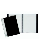 Album ofertowy, teczka DURALOOK 20 kieszeni PP czarny 2422 01