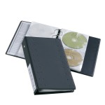 Album z kieszeniami CD INDEX na 20 płyt antracytowy /520458/