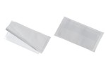 Samoprzylepna kieszonka na wizytówki POCKETFIX PLUS z klapką 57x90mm 10 sztuk 809219