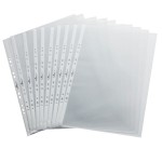 Kieszenie do flipchartu stołowego poziomego A4 10 szt. /8566 19/