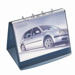 Flipchart stołowy A3 poziomy DURASTAR 10 kieszeni bazaltowy 8569 39