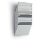 Półki na ulotki poziome A4 FLEXIBOXX 6 szt. białe 17097850 10