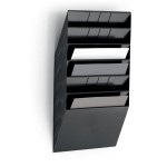 Półki na ulotki A4 FLEXIBOXX 6 szt. kolor czarny 17097850 60