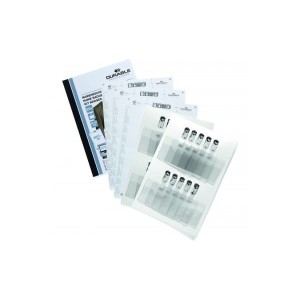 Zestaw identyfikatorów 60x90x z klipem DURABLE 20szt. 869500 [WYPRZEDAŻ]