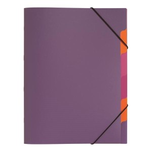 Teczka segregująca 5 przegródek PAGNA DURABLE fioletowa /P4180312/