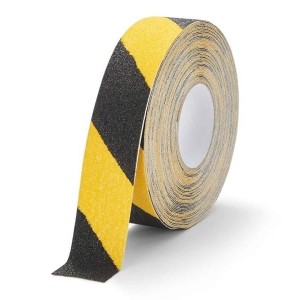 Taśma antypoślizgowa do znakowania DURABLE DURALINE GRIP+ 50mm x 0,7mm x 15m żółto-czarna /1097130/