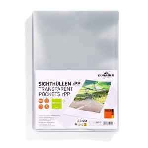 Obwoluta A4 "L" 80mic DURABLE krystaliczna transparentna premium 100szt. /247819/