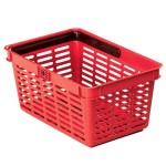 Koszyk na zakupy SHOPPING BASKET czerwony 19 l 18015650 80