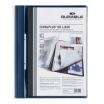 Skoroszyt prezentacyjny DURAPLUS de Luxe granatowy A4 2589 07