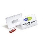 Identyfikator CLICK FOLD 40x75mm z magnesem 10 sztuk 8212 19