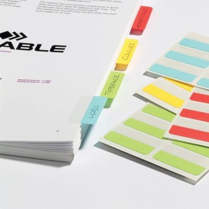 Samoprzylepne jednostronne indeksy...