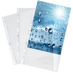 Koszulka na dokumenty pionowa A4 przeźroczysta 80 mic. 100 sztuk /267619/