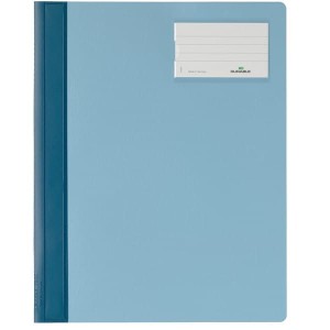 Skoroszyt A4 z kolorową okładką szerokość ponadstandardowa PCW niebieski 250006