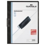 Skoroszyt zaciskowy DURAQUICK 1-20 kartek czarny A4 227001