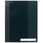Skoroszyt A4 z przeźroczystą okładką szerokość ponadstandardowa wykonany z PCW czarny 251001