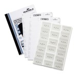 Zestaw identyfikatorów 40x60 z igłą DURABLE 20szt. 869600