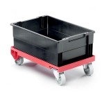 Wózek transportowy czerwony 1809693180