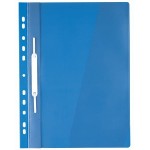 Teczka z mechanizmem skoroszytowym wpinana do segregatora zawieszana niebieska 256006