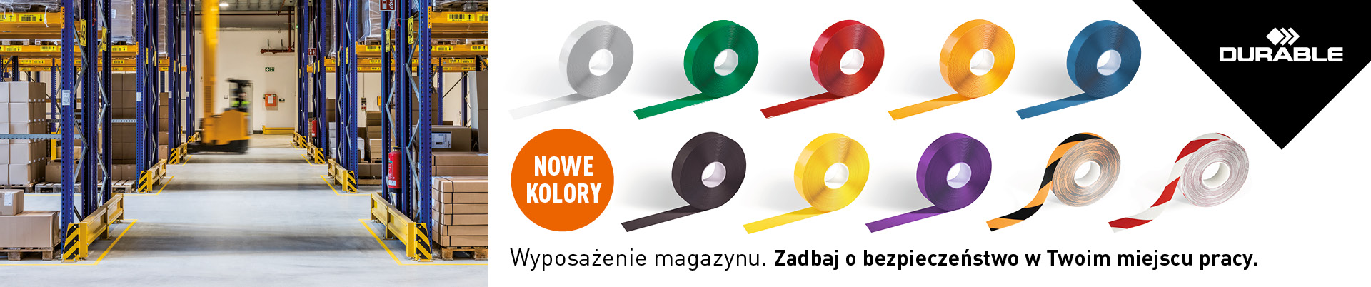taśmy do oznaczeń na podłogi
